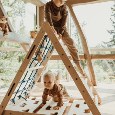 Kletterling Set of 3: Triangle, Ramp, and Arch Home Decor