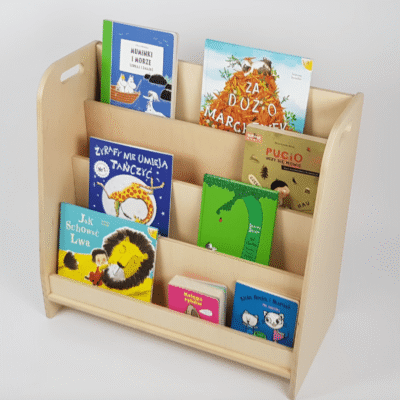 WOODEN Montessori bookshelf Home Decor Kids