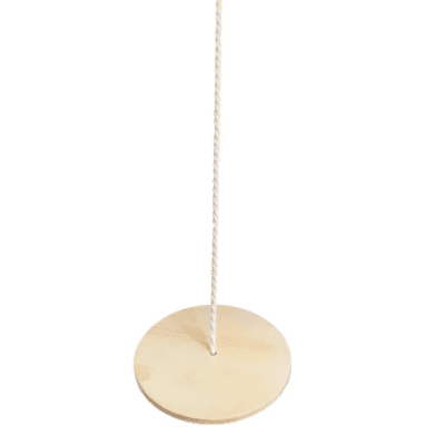 Round Wooden Swing