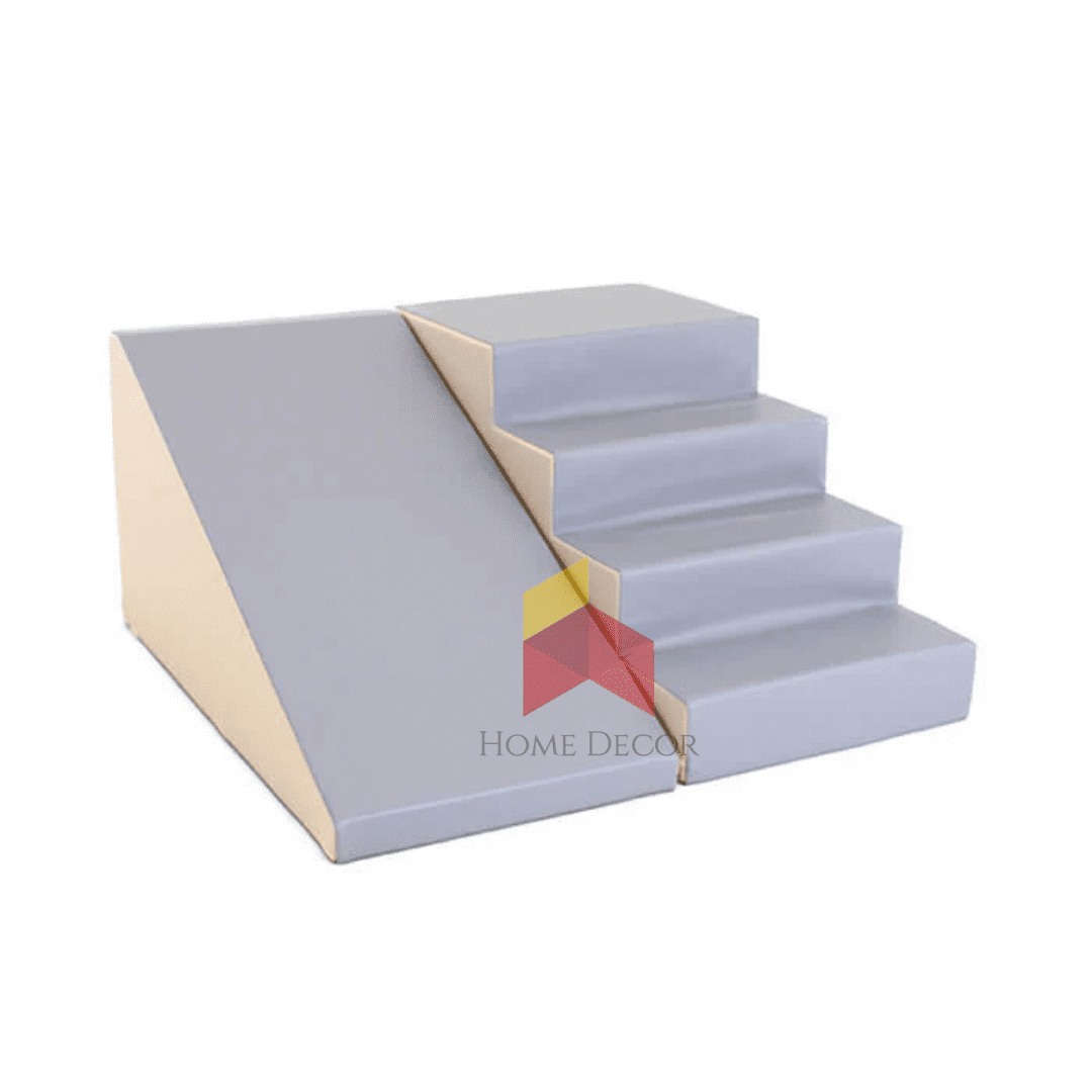 XL SLIDE AND STAIR 6 Soft Play Set for Toddlers with Steps and Slide – Indoor Play Gym in Dubai