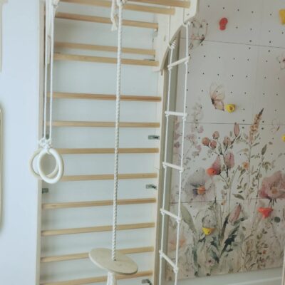 Swedish Ladder: Classic Fitness and Fun Home Decor