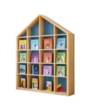 House Shaped Book Storage Type - 2