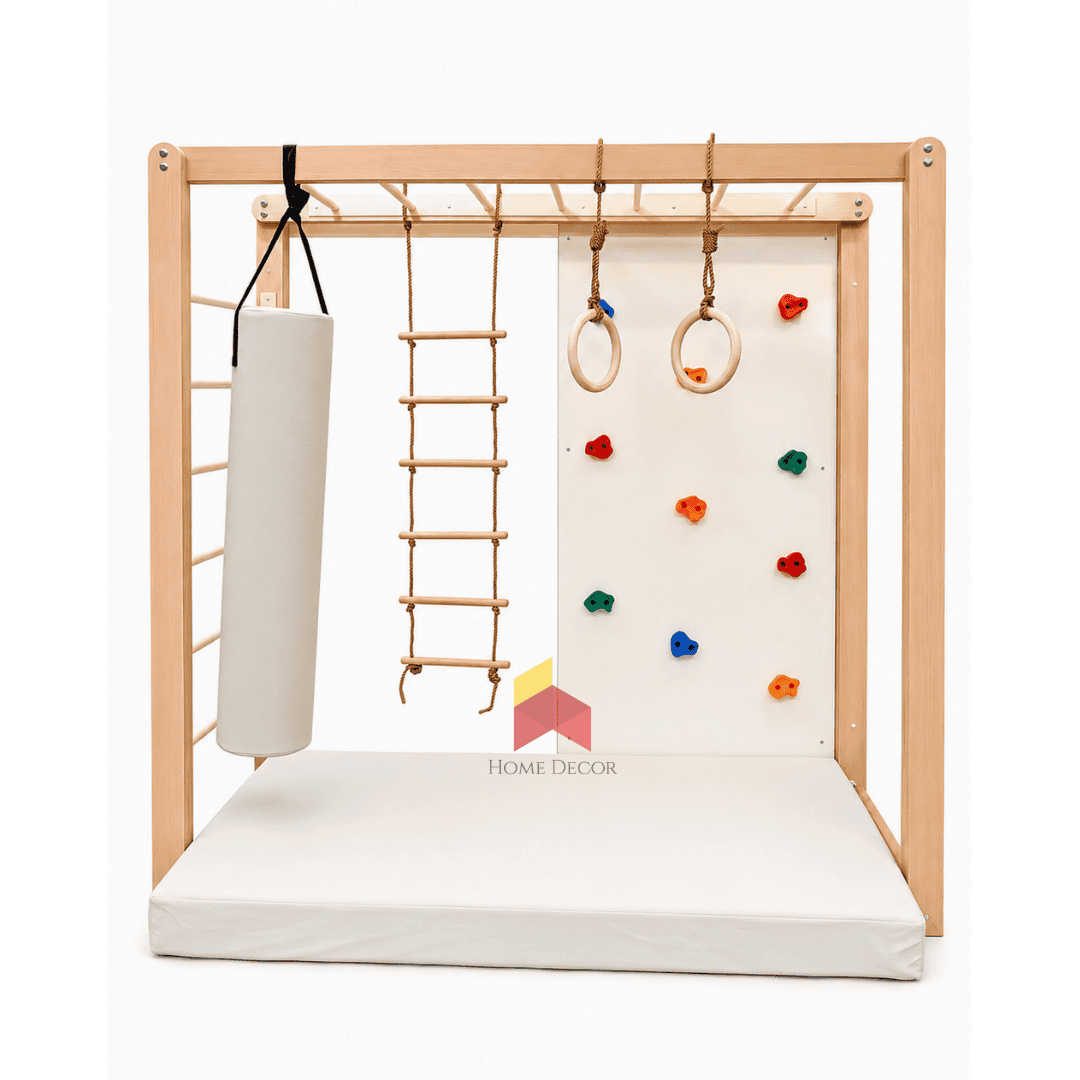 Monkey Bar With Climbing Wall Panel | Basic Model 2 Monkey Bar With Climbing Wall Panel | Basic Model - Image 2