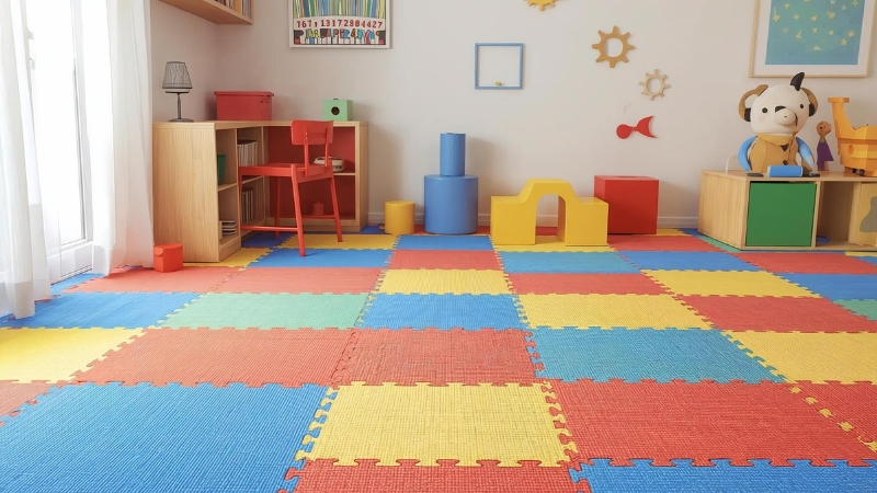 Best Flooring for Kids Play Areas: Safe Surfaces for Active Play 4 EVA Foam Mat