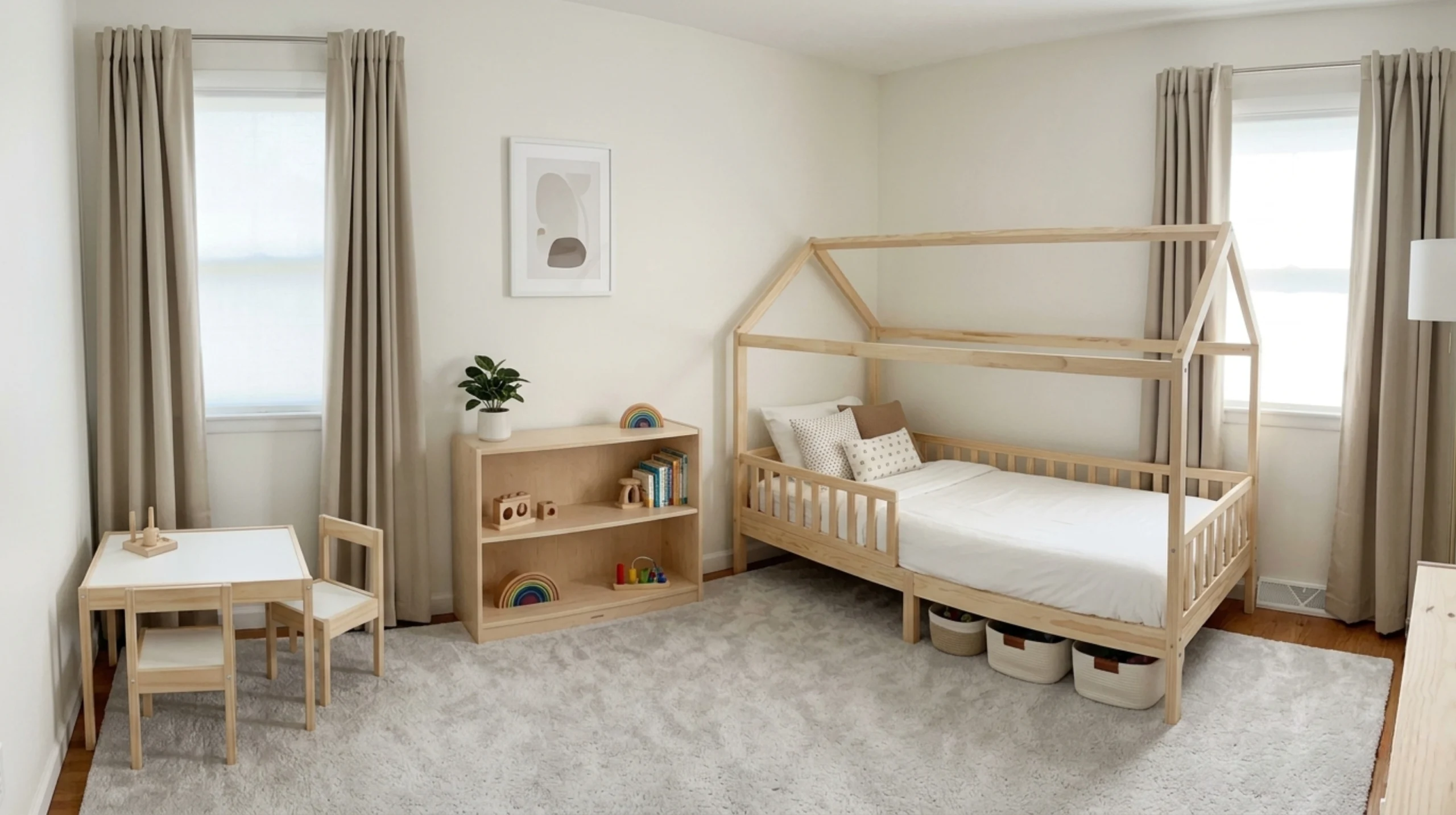 How to Set Up a Montessori Bedroom for Toddlers in UAE 4 Montessori Bedroom