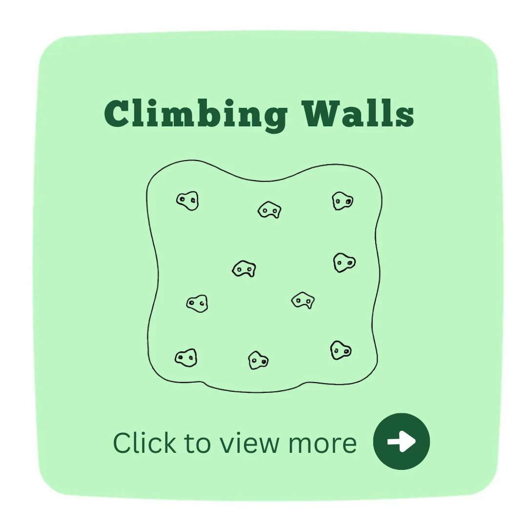 Indoor and outdoor climbing wall equipment for children in UAE
