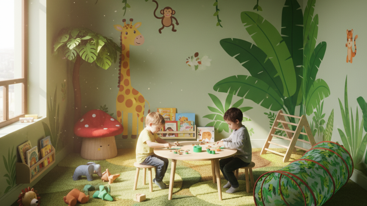 15 Fun Playroom Ideas for Creative Kids 2 1 1