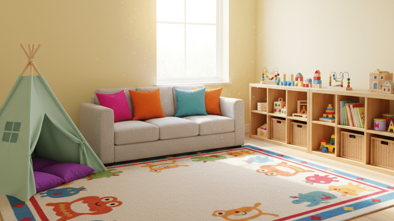 15 Fun Playroom Ideas for Creative Kids 8 7 ec68ce35 f7c7 4569 8cd8 0205a4b14109