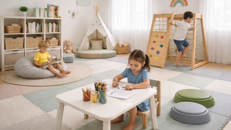How to Make Kids Play Area Safer (Without Killing Fun) 5 Clear Zones for Different Activities 1