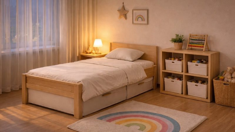 How Kids Spaces Affect Behavior, Focus, and Daily Habits 5 How Kids Spaces Affect Sleep Routines