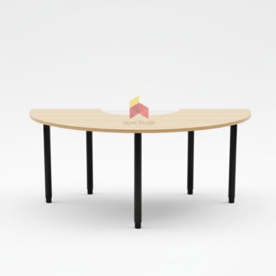 Adjustable Height U-Shaped Table