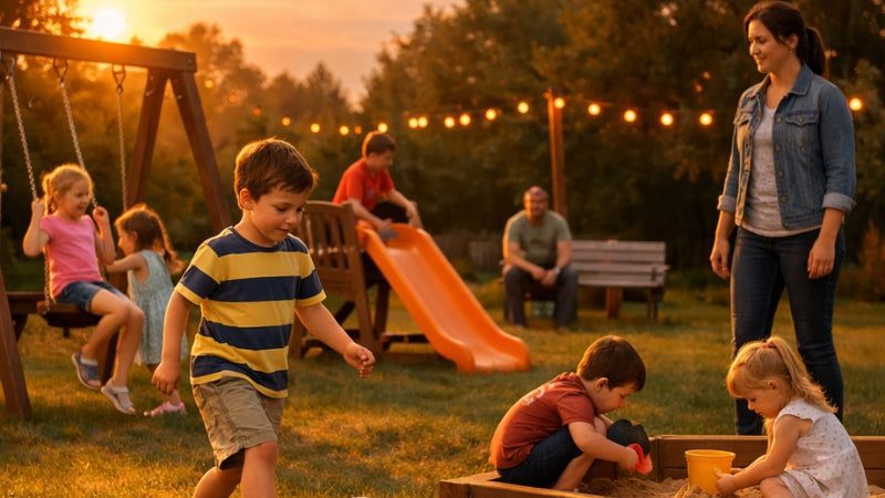 Indoor Play vs Outdoor Play in UAE Homes 6 evening outdoor play uae children