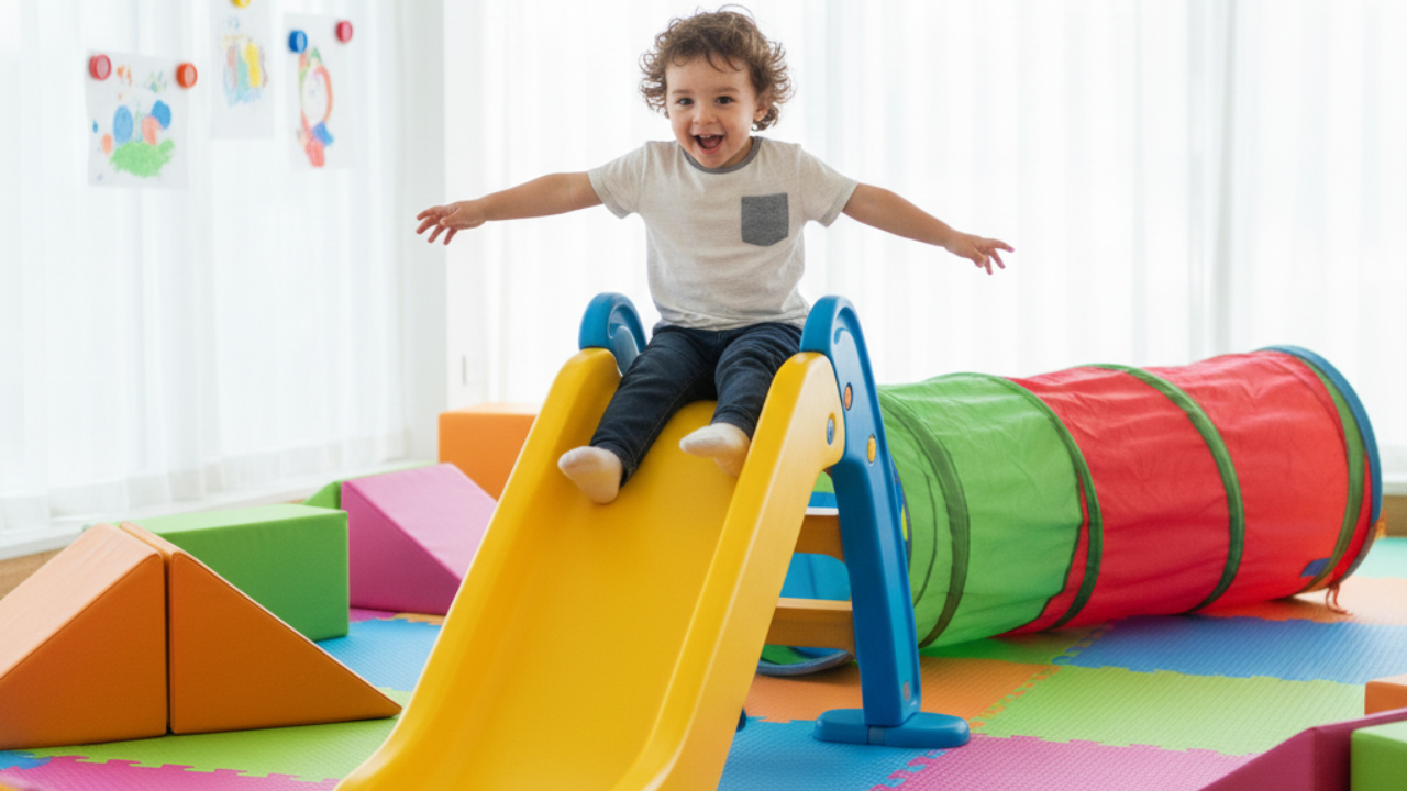 15 Creative Ideas for Indoor Play Equipment at Home 11 p10