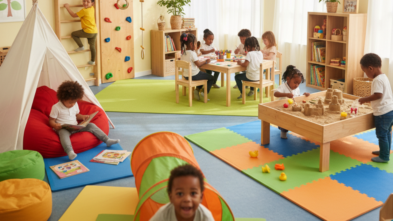 15 Creative Ideas for Indoor Play Equipment at Home 16 p15