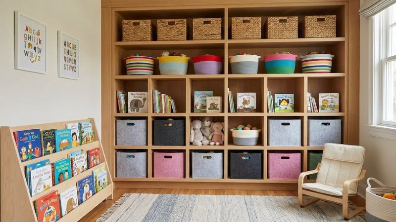 Kids Storage Ideas UAE: 25+ Ways to Organise Any Room 3 storage 2