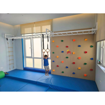 XL Monkey Bar and Climbing Wall Playset - Type 2
