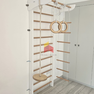 Swedish Wall Ladder With Fixed Height | Gymnastics Wall Bars