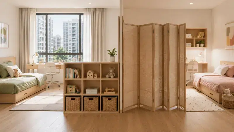 Best Room Divider Ideas for Shared Kids Rooms in UAE 2 Best Room Divider