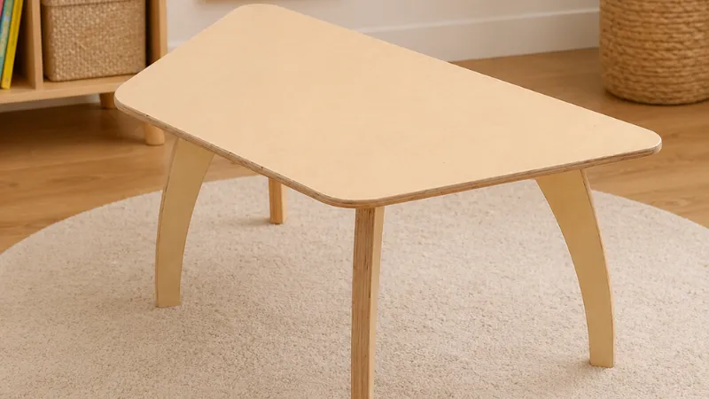 Kids Study Tables and Chairs UAE: How to Choose by Age, Shape and Use 7 Trapezoid Kids Tables and Chairs UAE
