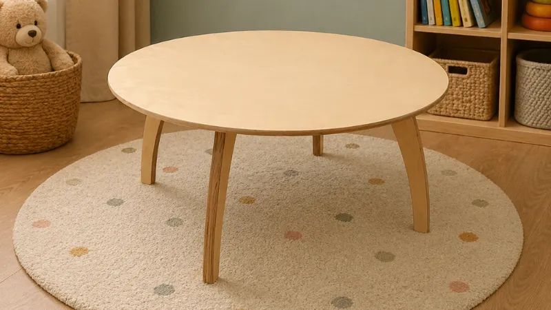 Kids Study Tables and Chairs UAE: How to Choose by Age, Shape and Use 2 Circle Kids Tables and Chairs UAE