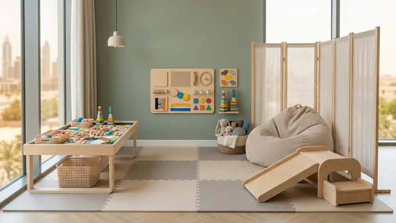Sensory Toys UAE — A Parent's Guide to Autism-Friendly Play Equipment 4 Autism-Friendly Play Space at Home