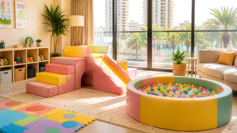 Soft Play Equipment UAE — Home vs Nursery Buyer's Guide 2 What is Soft Play Equipment