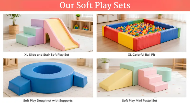 Soft Play Equipment UAE — Home vs Nursery Buyer's Guide 5 soft play equipment items