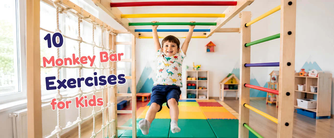 10 Monkey Bar Exercises for Kids to Build Strength and Coordination 1 10 Monkey Bar exercises