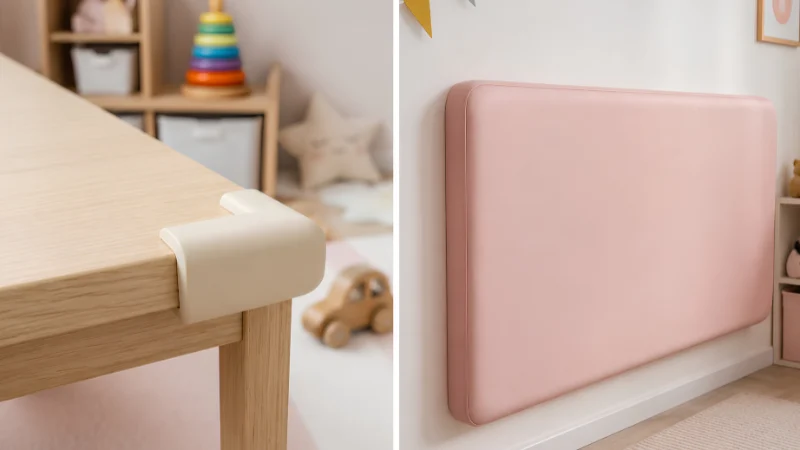 Wall Padding for Kids: A Simple Home Safety Guide 3 corner protector vs wall padding