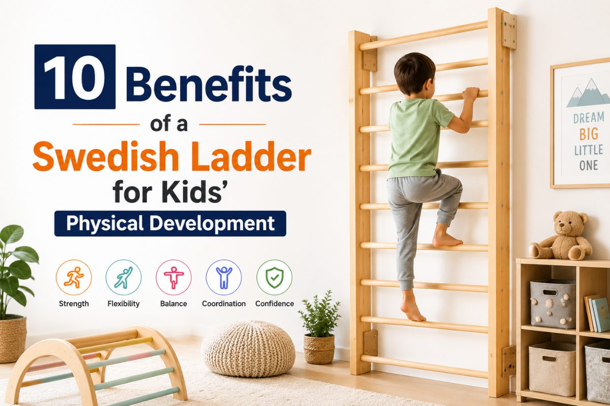 10 Benefits of a Swedish Ladder for Kids' Physical Development 1 10 Benefits of a Swedish Ladder for Kids' Physical Development