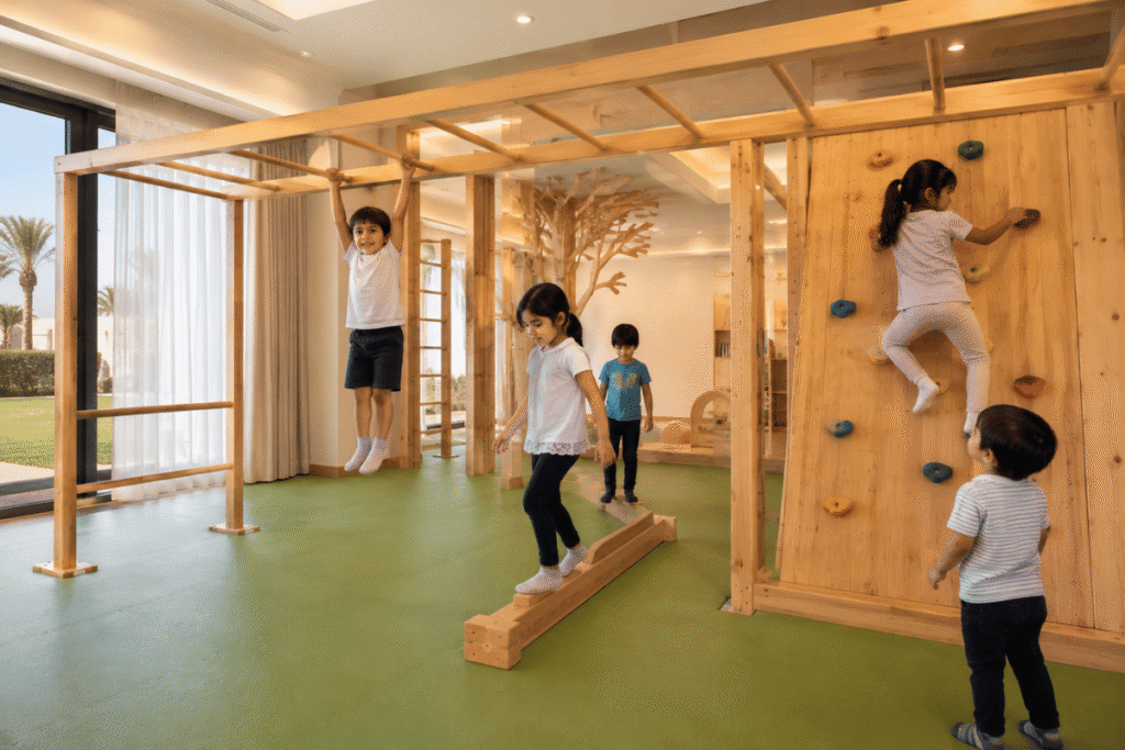 Why Monkey Bars Are Great for Kids' Development 5 Bright Indoor Play Gym Adventure
