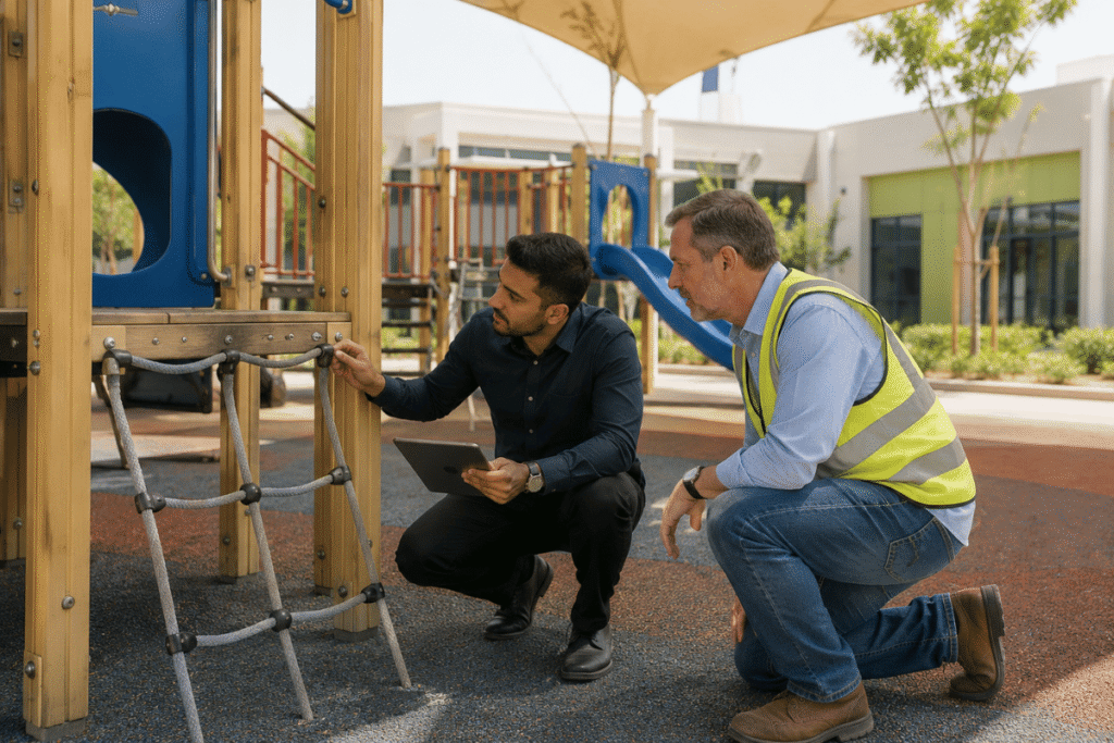 Common Playground Design Mistakes Schools Should Avoid 4 Playground Safety Inspection Duo