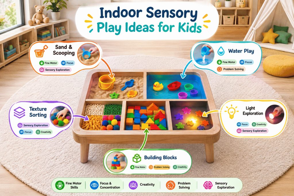 10 Engaging Indoor Activities for Better Child Development 2 Indoor Sensory Play Ideas for Kids