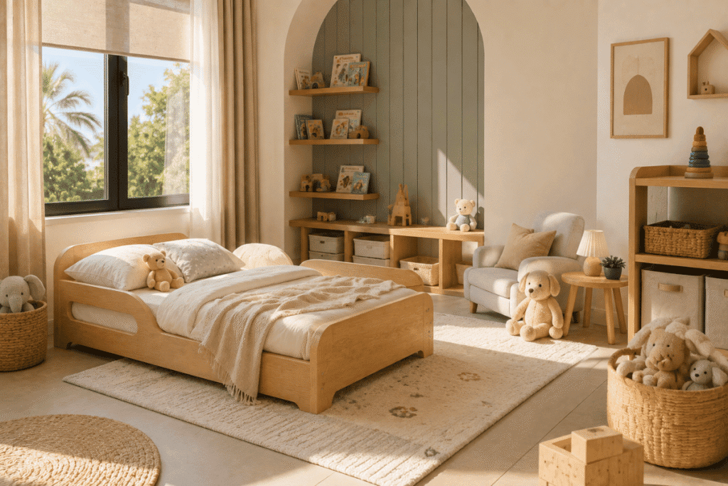 7 Things to Check Before Buying a Toddler Bed 4 premium-toddler-bedroom-setup-uae-home