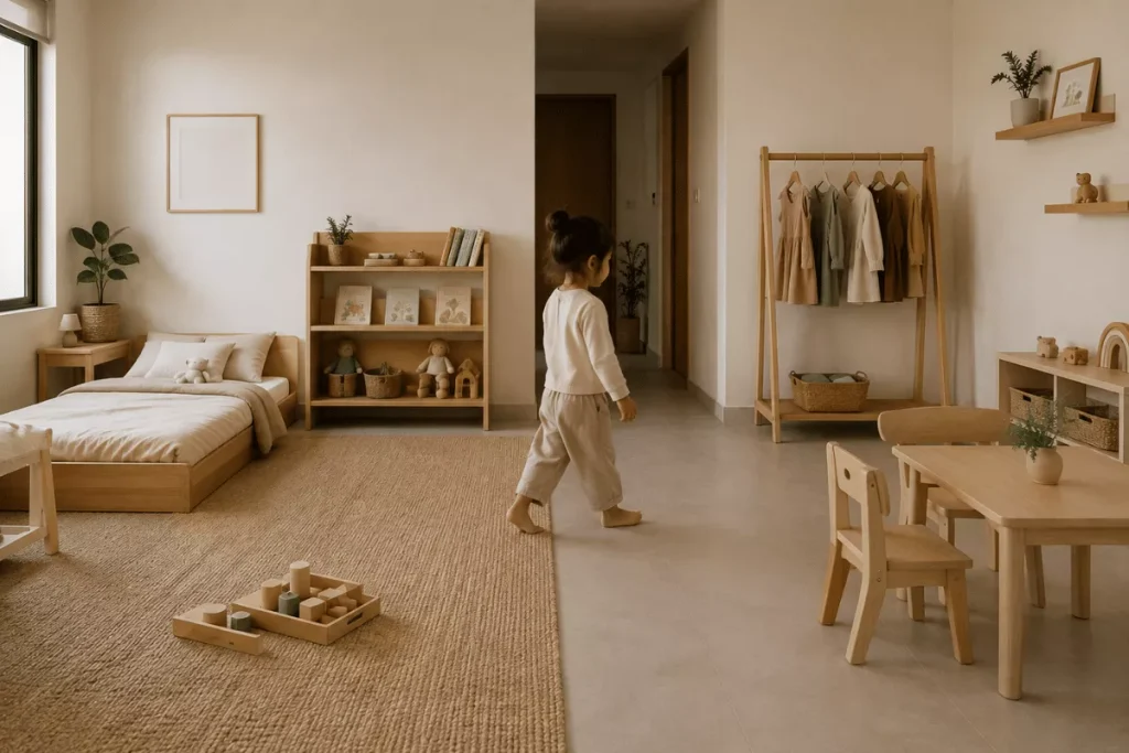 9 Smart Montessori Bedroom Ideas for a More Independent Child 3 How to Set Up a Montessori Bedroom at Home