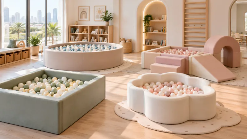 Ball Pit Buying Guide for UAE Parents: What to Check Before You Buy in 2026 2 different types of ball pits for kids in UAE