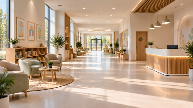 Reception Design: A Practical Guide to Reception Desk Design 3 school reception area design with clear visitor flow