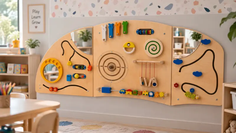 Sensory board and roleplay tools for UAE school sensory corners