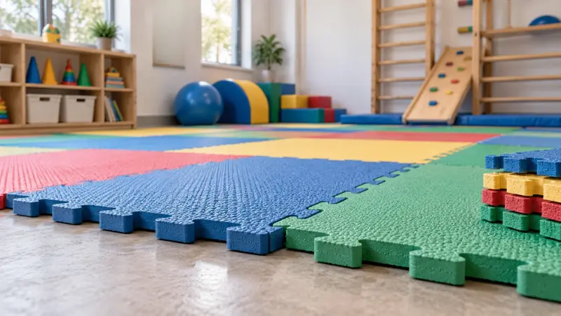 mpact-absorbing play area flooring for school therapy rooms