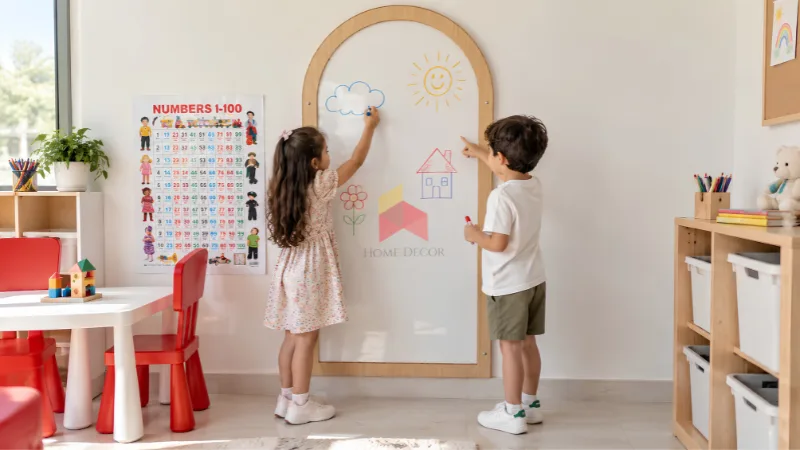 Classroom Boards for Kids: Types, Uses and How to Choose 3 whiteboard for kids with colourful learning activities